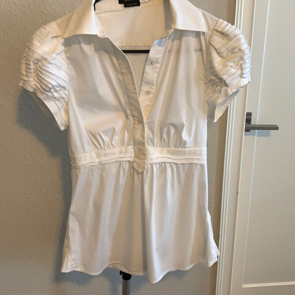 BCBG white top